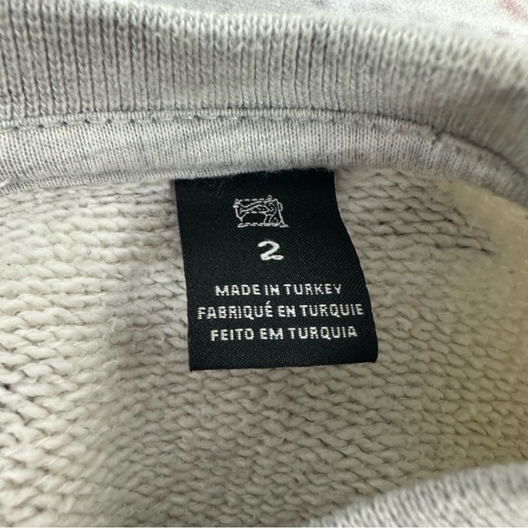 Scotch & Soda Size 2 Medium Gray Stars Sweatshirt - Picture 11 of 15